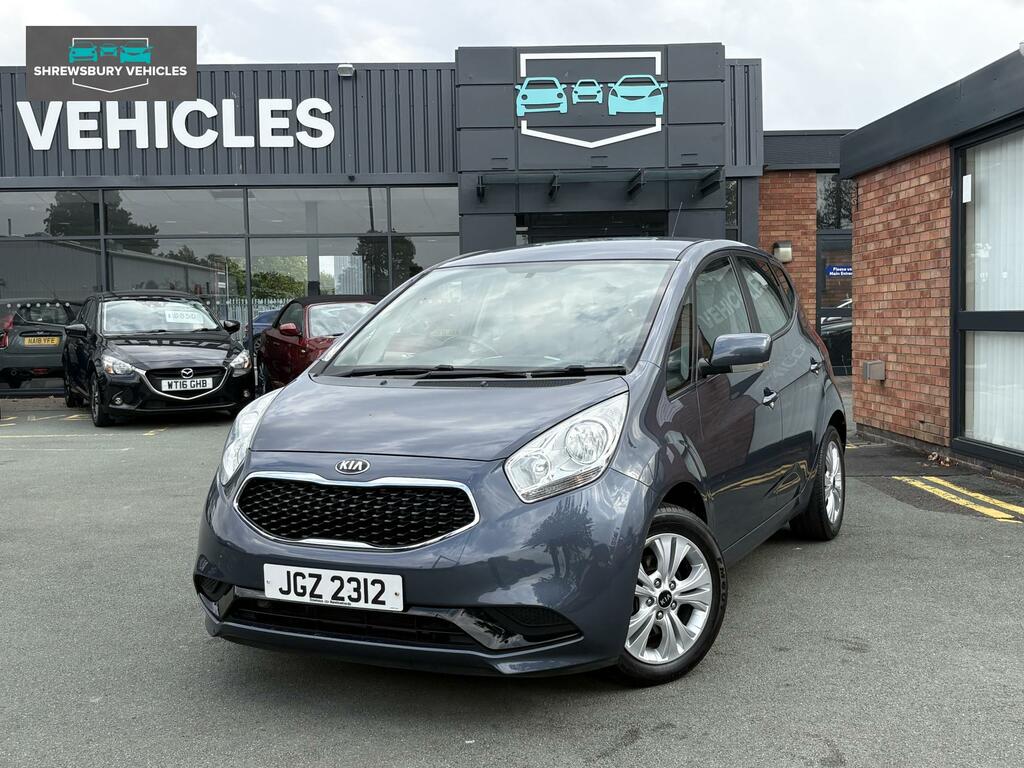 Kia Venga 1.6 2 Mpv Euro 6 123 Bhp Blue