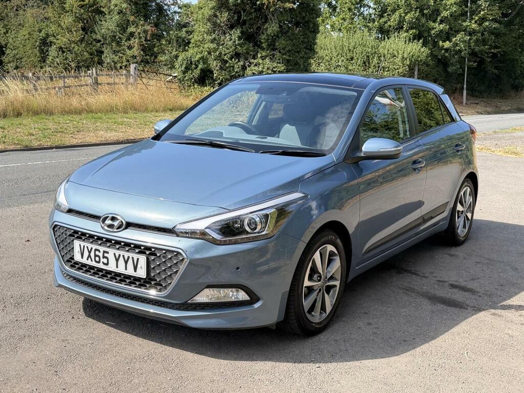 Hyundai I20 Hatchback 1.2 Premium Se Euro 6 201565 Blue #5
