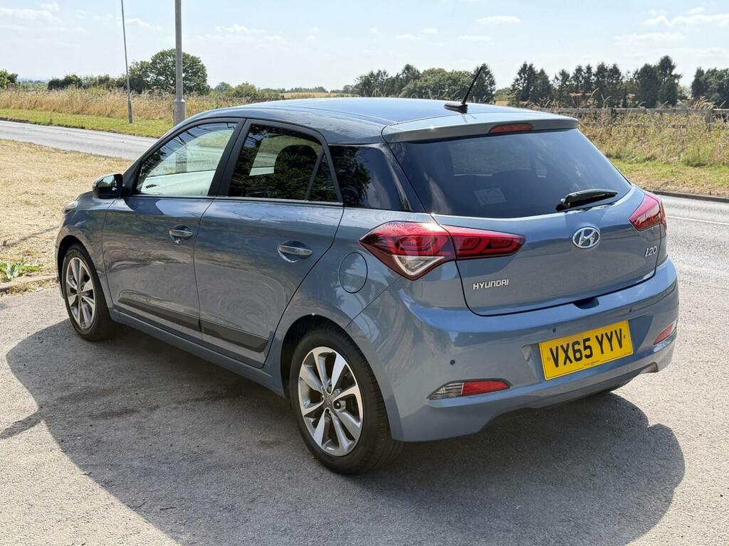 Hyundai I20 Hatchback 1.2 Premium Se Euro 6 201565 Blue #6