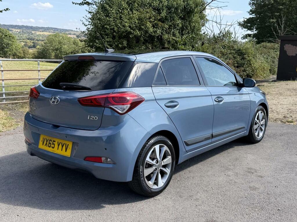 Hyundai I20 Hatchback 1.2 Premium Se Euro 6 201565 Blue #2