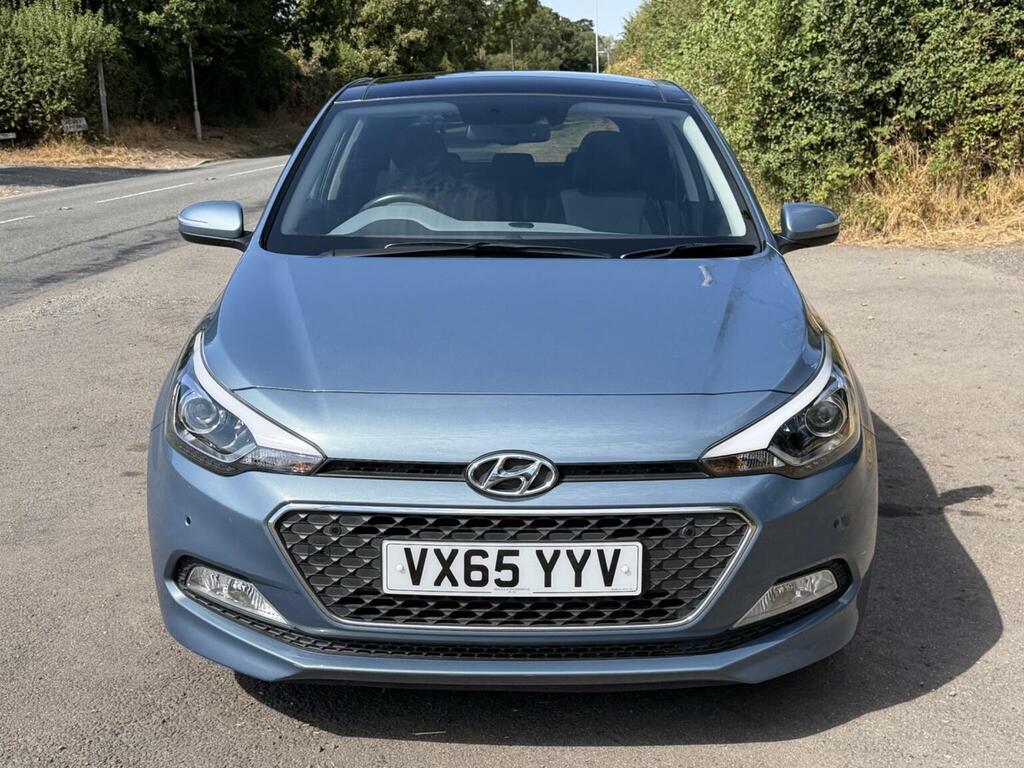 Hyundai I20 Hatchback 1.2 Premium Se Euro 6 201565 Blue #4
