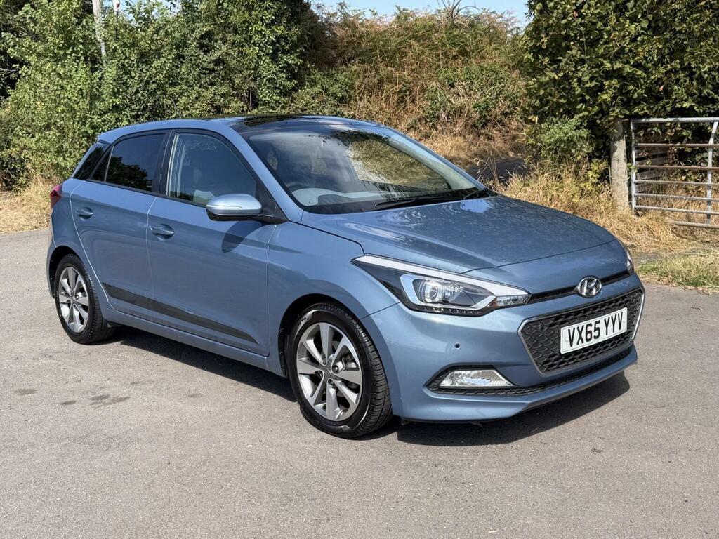 Hyundai I20 Hatchback 1.2 Premium Se Euro 6 201565 Blue