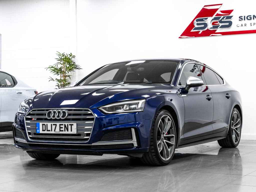Audi S5 Coupe Blue #2