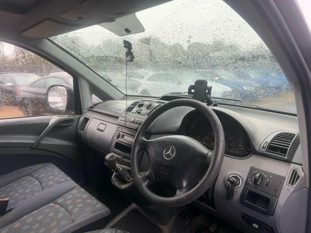 Mercedes-Benz Vito 2.1 109Cdi Dualiner Basic Compact Panel Van Swb White #10