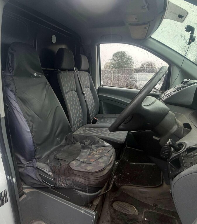 Mercedes-Benz Vito 2.1 109Cdi Dualiner Basic Compact Panel Van Swb White #9