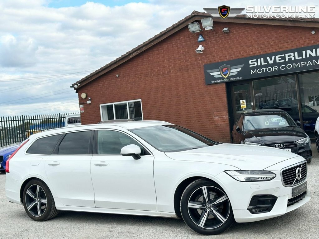 Volvo V90 2L R-design White