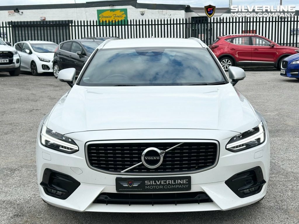 Volvo V90 2L R-design White #6