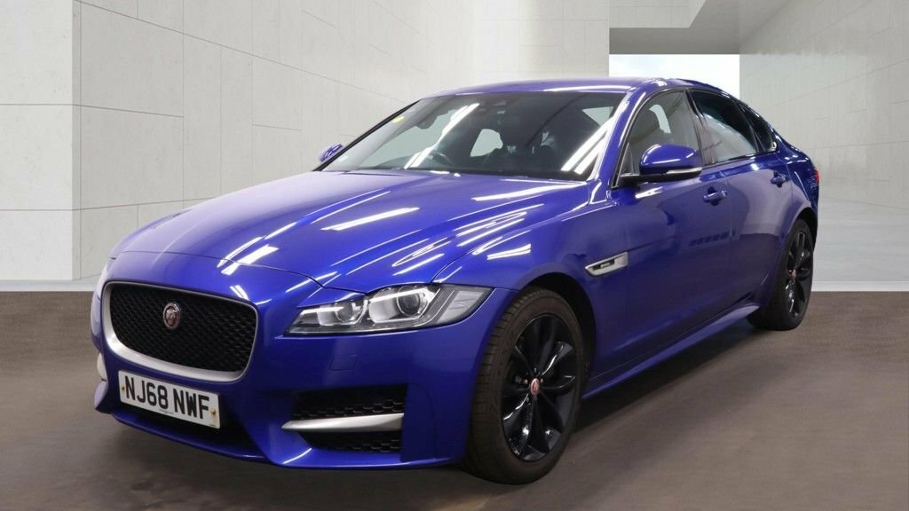 Jaguar XF 2L R-sport NJ68NWF Blue #5