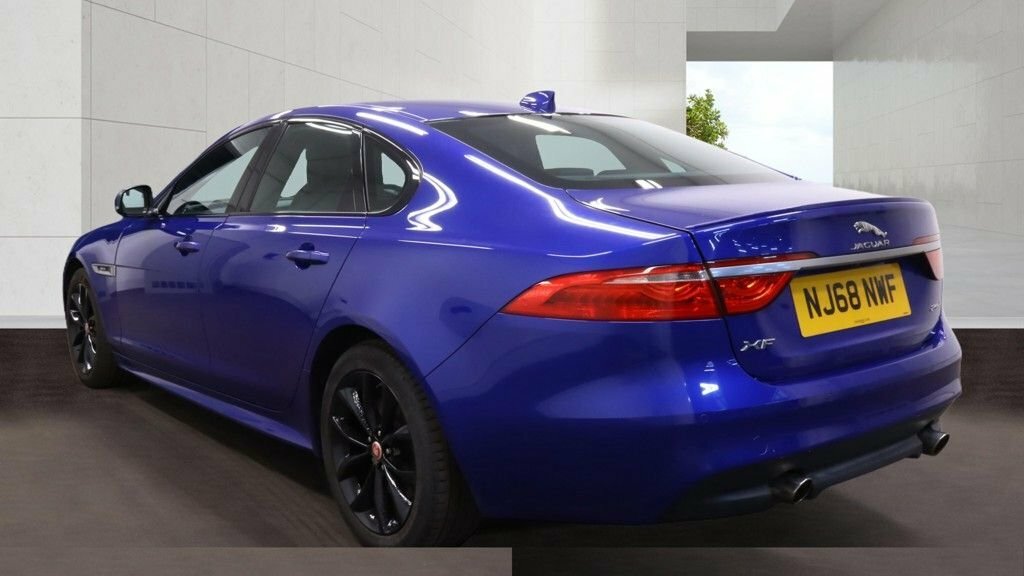 Jaguar XF 2L R-sport NJ68NWF Blue #3