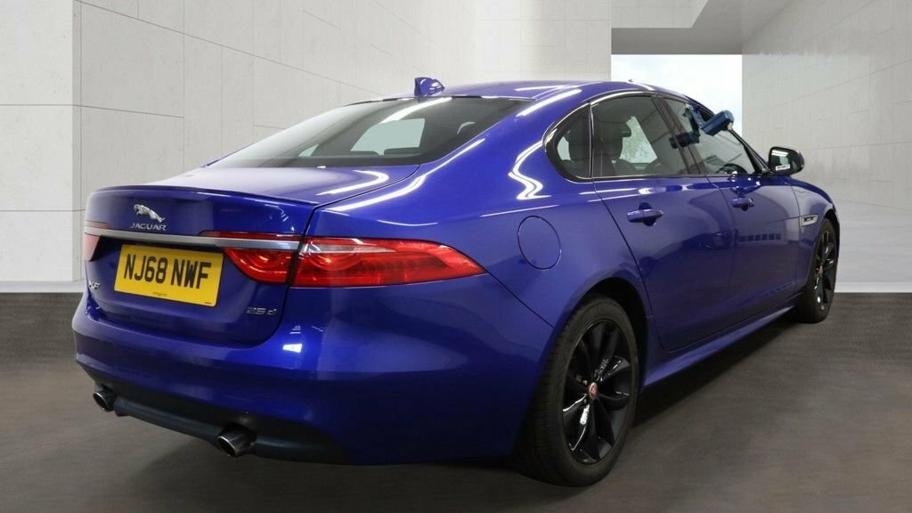 Jaguar XF 2L R-sport NJ68NWF Blue #6