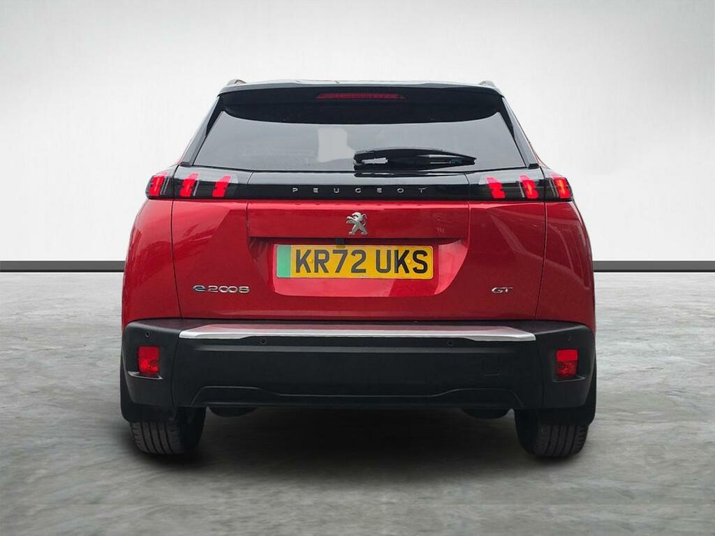 Peugeot e-2008 50Kwh Gt 7Kw Charger Red #4