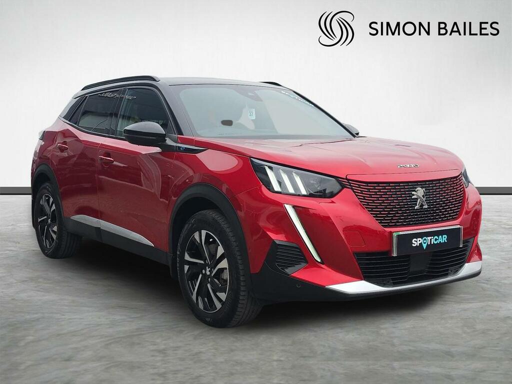Peugeot e-2008 50Kwh Gt 7Kw Charger Red