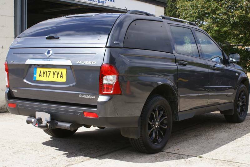 SsangYong Musso Pick Up Ex 4Wd - 2017 17 AY17YYA Grey #3