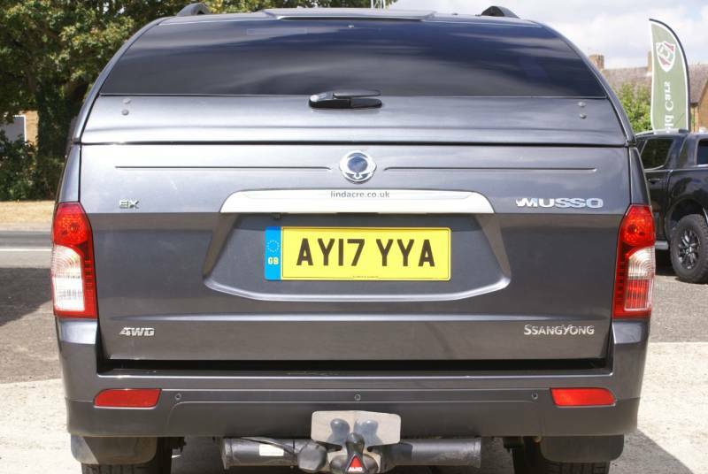 SsangYong Musso Pick Up Ex 4Wd - 2017 17 AY17YYA Grey #6