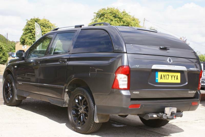 SsangYong Musso Pick Up Ex 4Wd - 2017 17 AY17YYA Grey #4