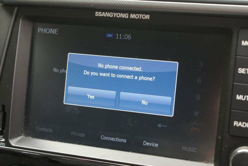 SsangYong Musso Ex White #19