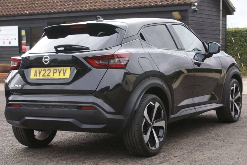 Nissan Juke 1.0 Dig-t 114 Tekna Dct - 2022 22 AY22PYV Black #3