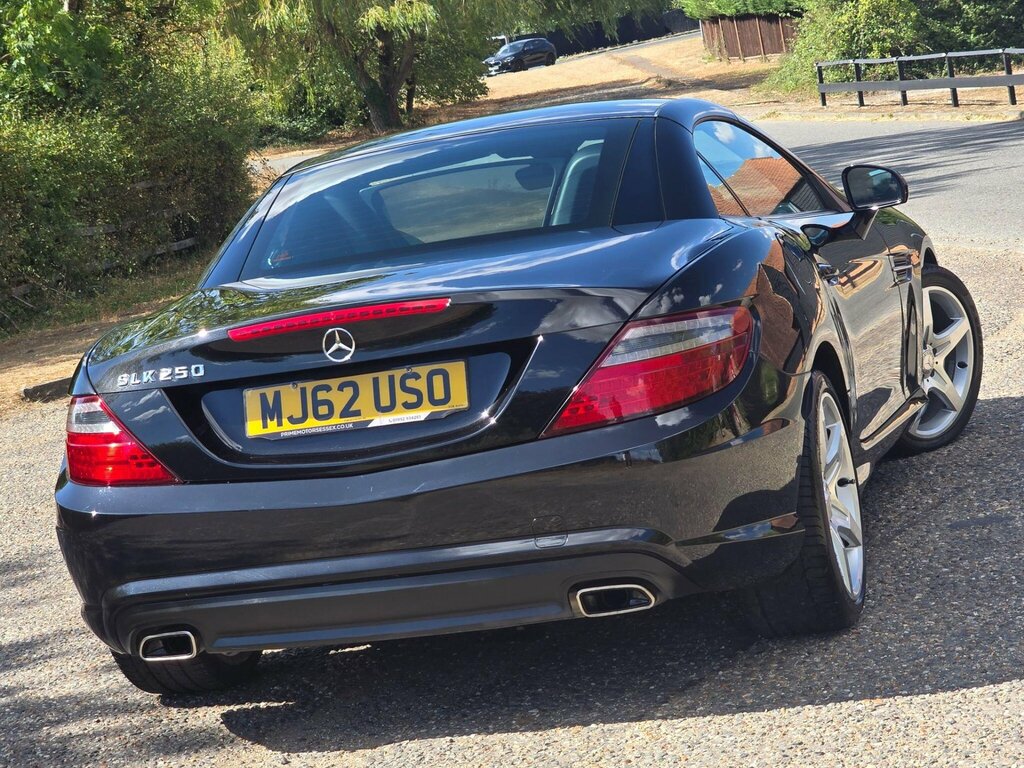Mercedes-Benz SLK 1.8 Slk250 Blueefficiency Amg Sport G-tronic Euro Black #3