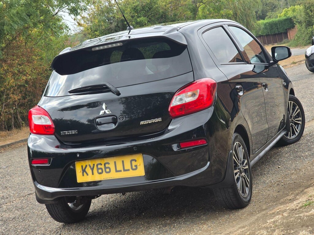 Mitsubishi Mirage 1.2 Juro Cvt Euro 6 Ss Black #4