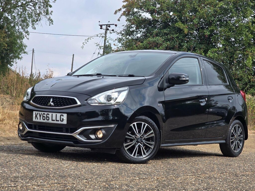 Mitsubishi Mirage 1.2 Juro Cvt Euro 6 Ss Black #2