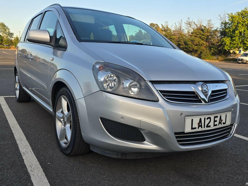 Vauxhall Zafira 1.6 16V Exclusiv Euro 5 Silver