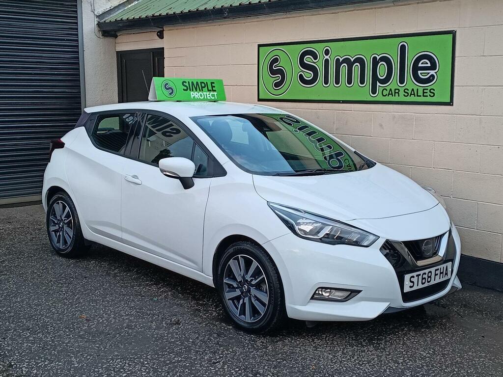 Nissan Micra Hatchback 1.0 Ig Acenta Limited Edition Euro 6 White