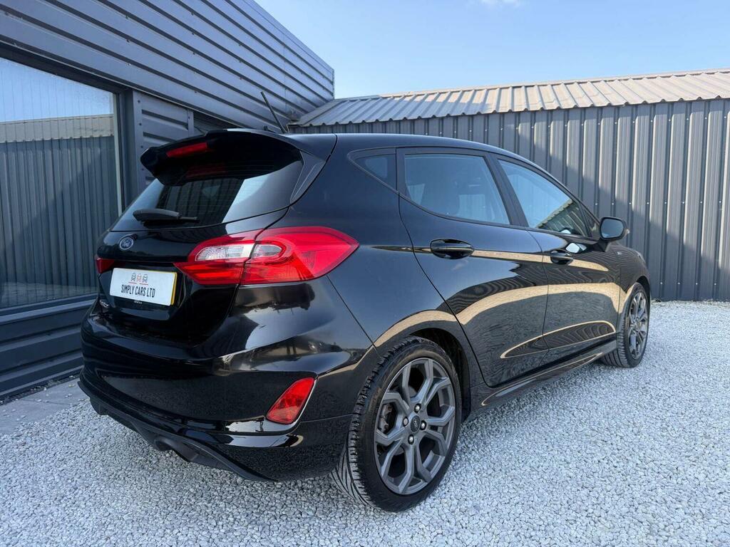 Ford Fiesta 1.0T Ecoboost St-line Euro 6 Ss CK18OAN Black #3
