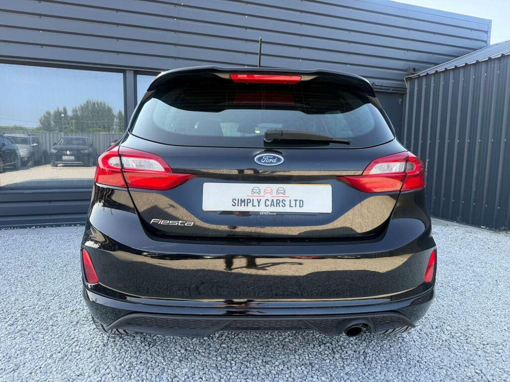 Ford Fiesta 1.0T Ecoboost St-line Euro 6 Ss CK18OAN Black #4