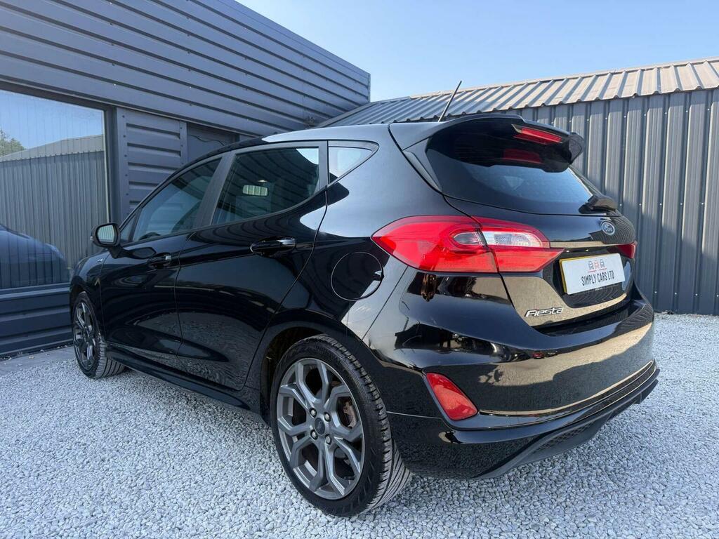 Ford Fiesta 1.0T Ecoboost St-line Euro 6 Ss CK18OAN Black #5