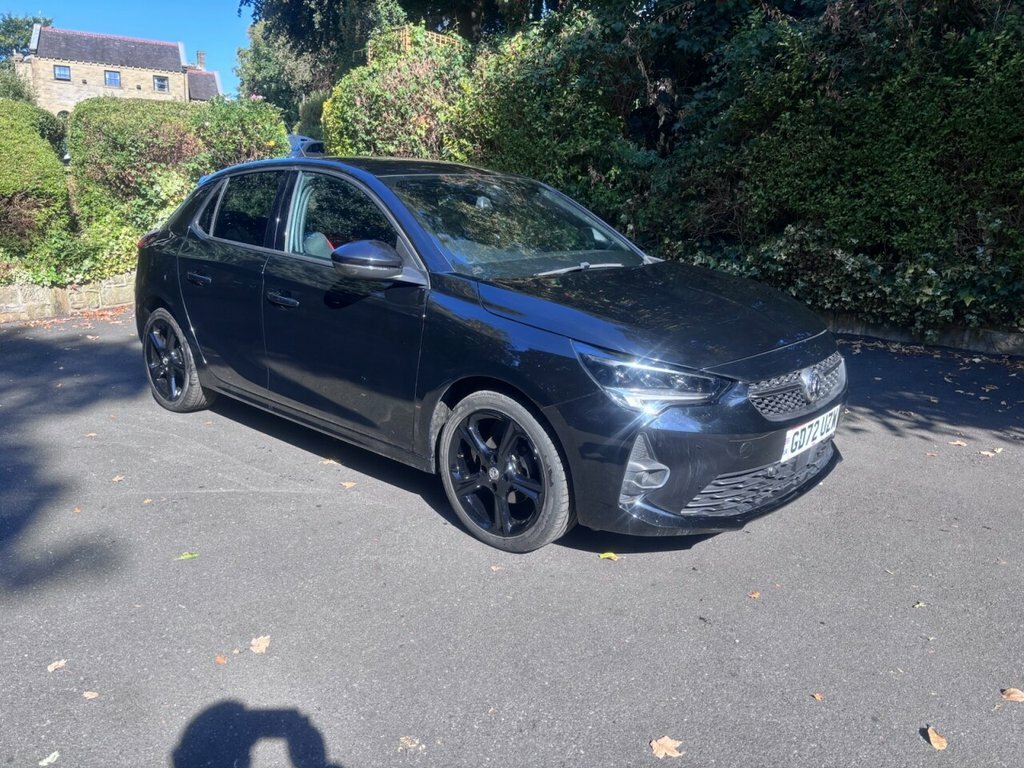 Vauxhall Corsa 1.2L Gs Line GD72UZW Black