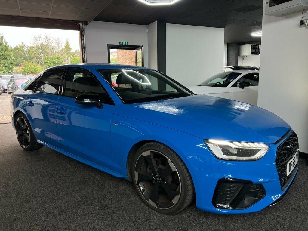 Audi A4 Saloon DF69PZR Blue