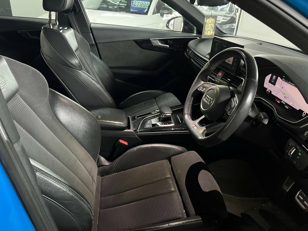 Audi A4 Saloon DF69PZR Blue #2