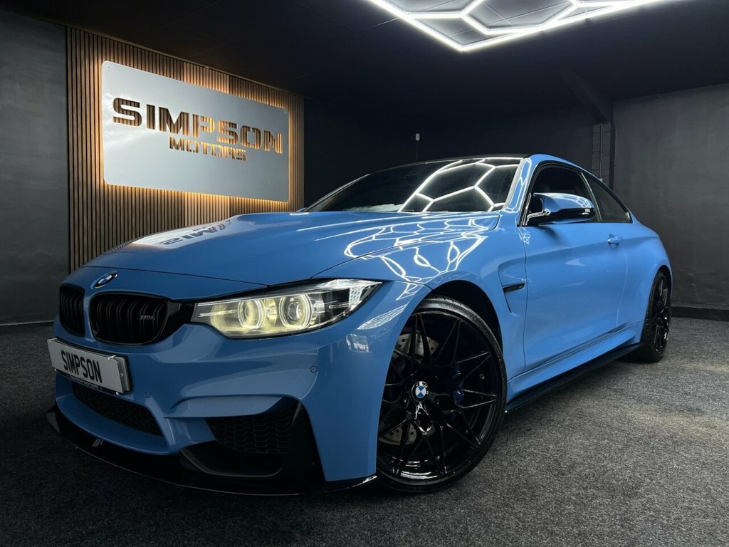 BMW M4 Coupe Blue