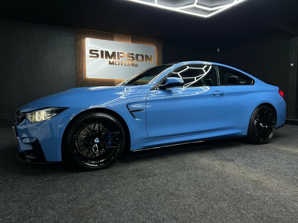 BMW M4 Coupe Blue #3