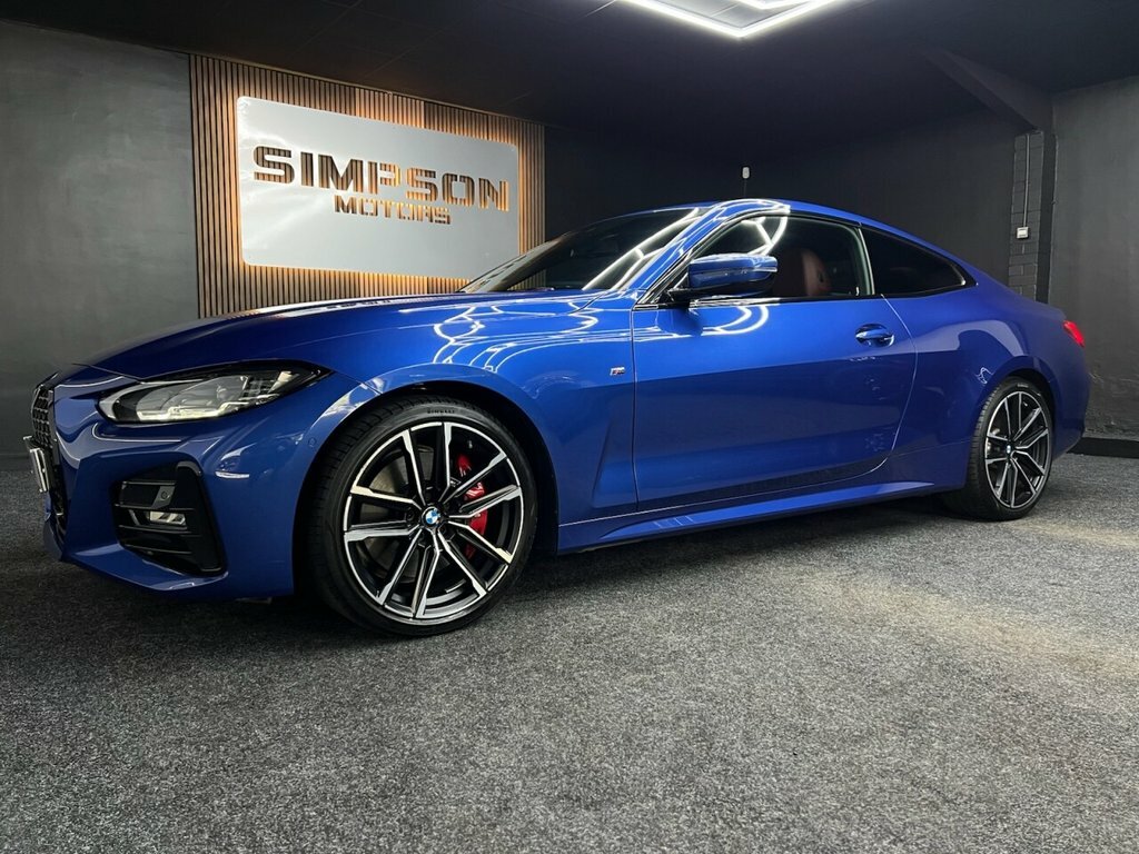 BMW 4 Series Gran Coupe 2L M Sport Blue #3