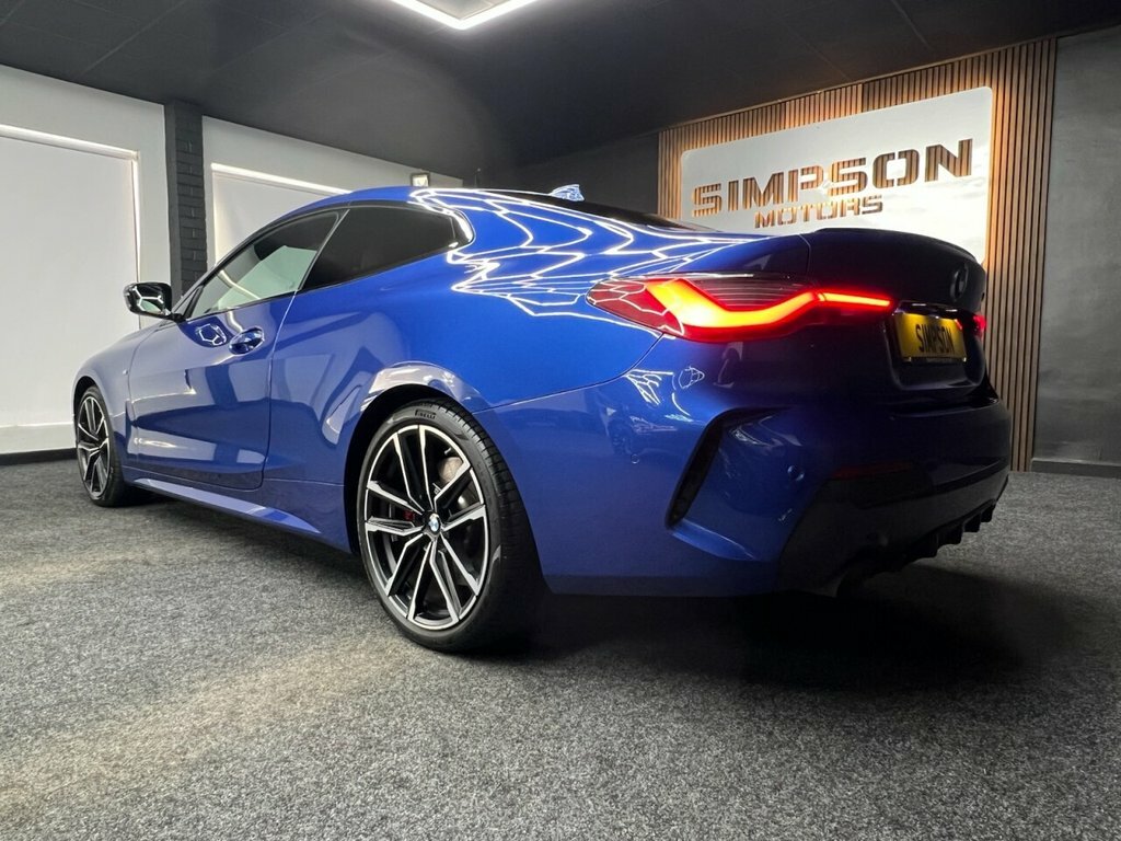 BMW 4 Series Gran Coupe 2L M Sport Blue #5