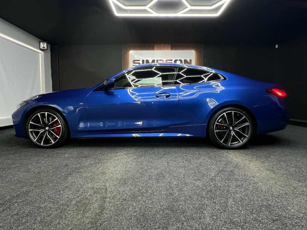 BMW 4 Series Gran Coupe 2L M Sport Blue #4