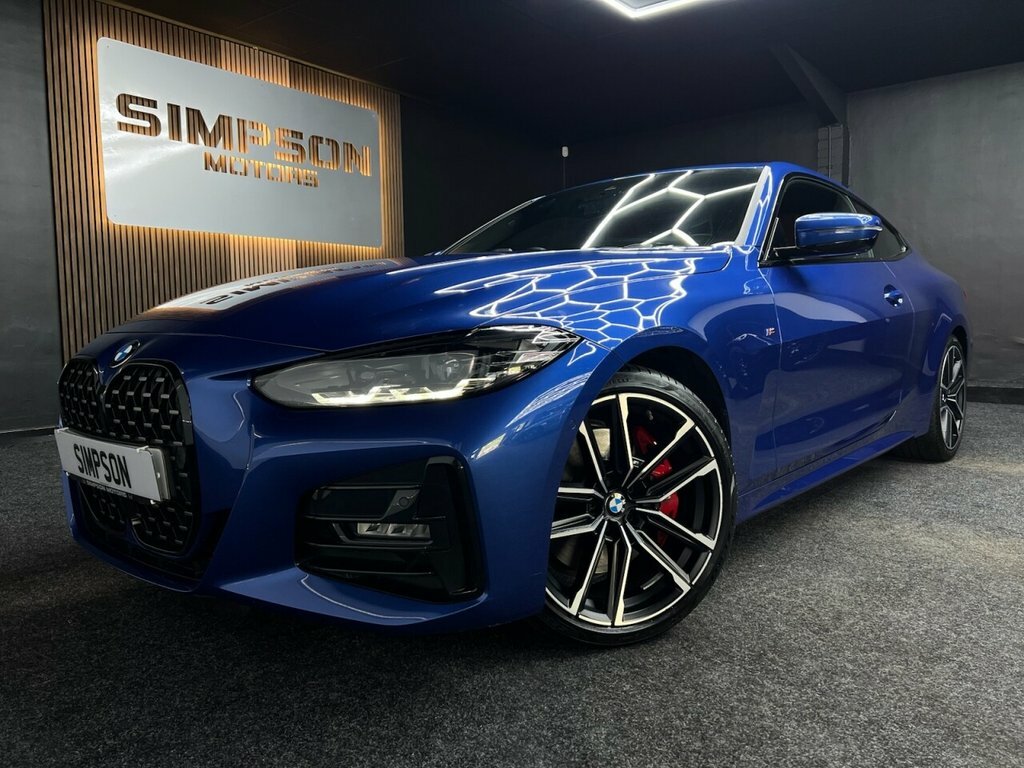 BMW 4 Series Gran Coupe 2L M Sport Blue