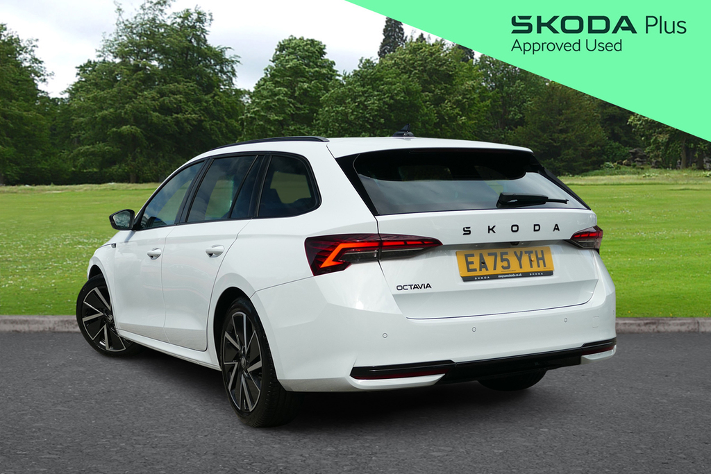 Skoda Octavia 1.5 Tsi 150 E-tec Sportline Dsg 150 Ps EA75YTH White #3
