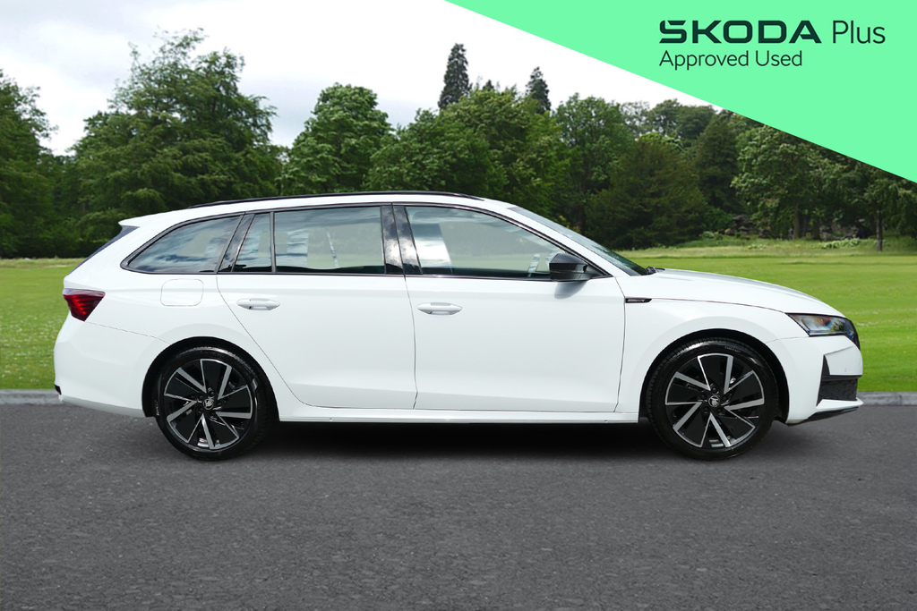 Skoda Octavia 1.5 Tsi 150 E-tec Sportline Dsg 150 Ps EA75YTH White #4