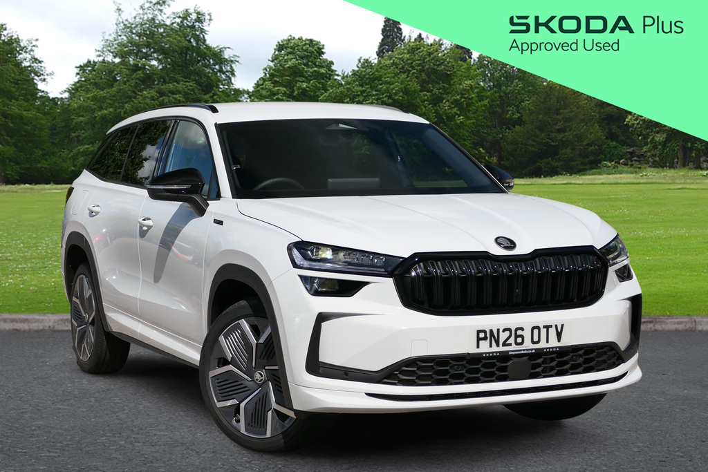 Skoda Kodiaq 1.5 Tsi Iv 204 Sportline Dsg 204 Ps White