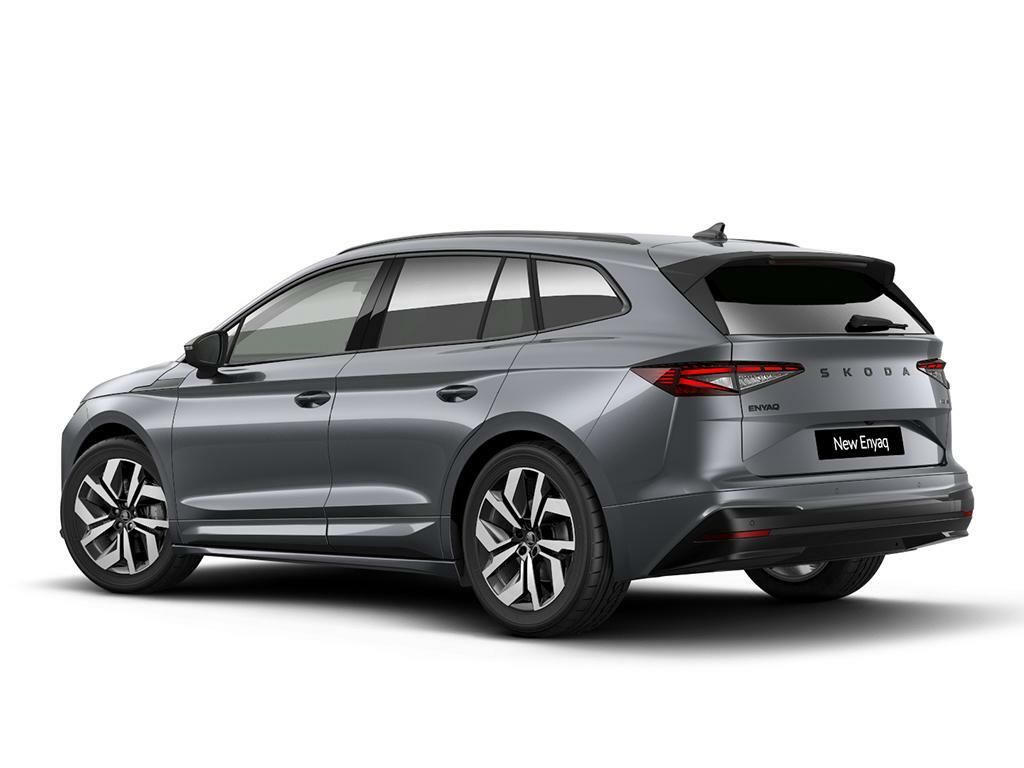 Skoda ENYAQ Enyaq Sportline 85X 82 Kwh 299 Ps Single Speed 4X4 Grey #4