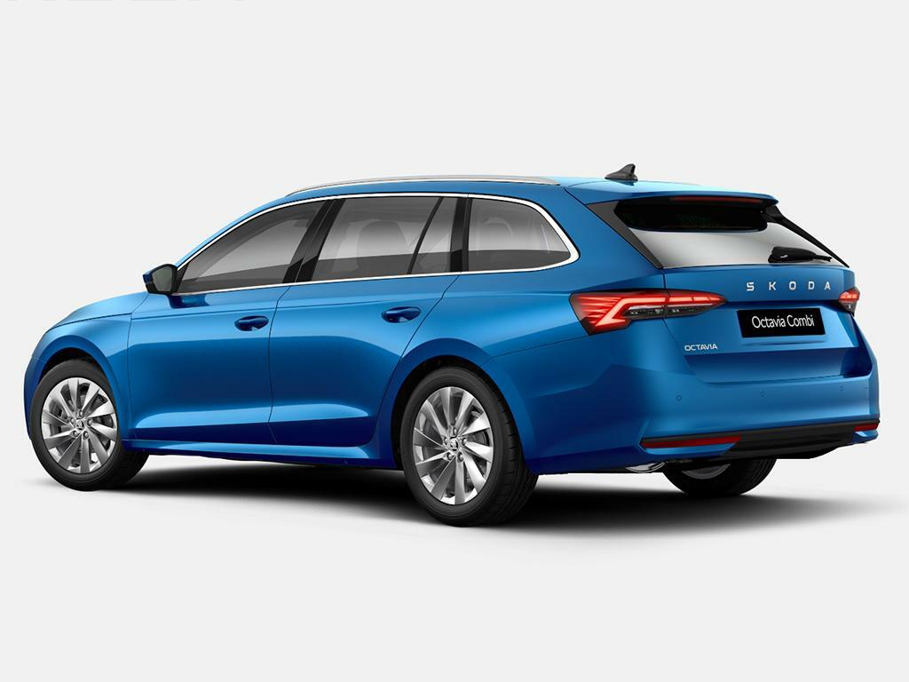 Skoda Octavia Octavia Estate Se L 2.0 Tdi 150 Ps Dsg Blue #4