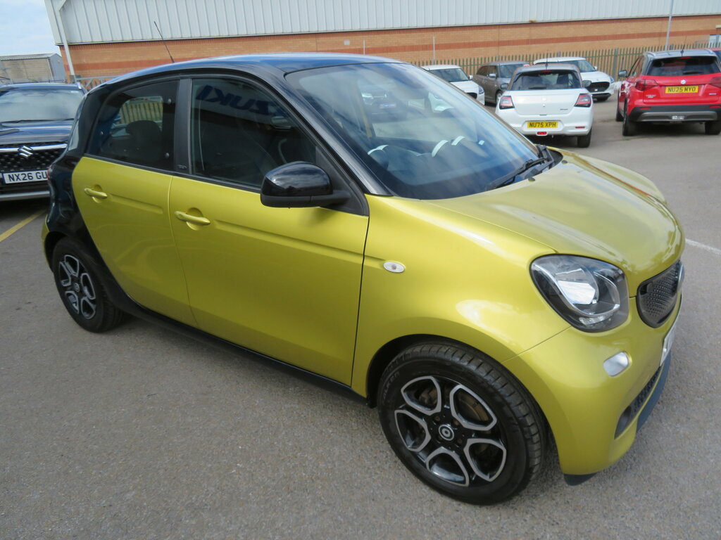 Smart Forfour 0.9T Prime Premium Hatchback E Yellow #3