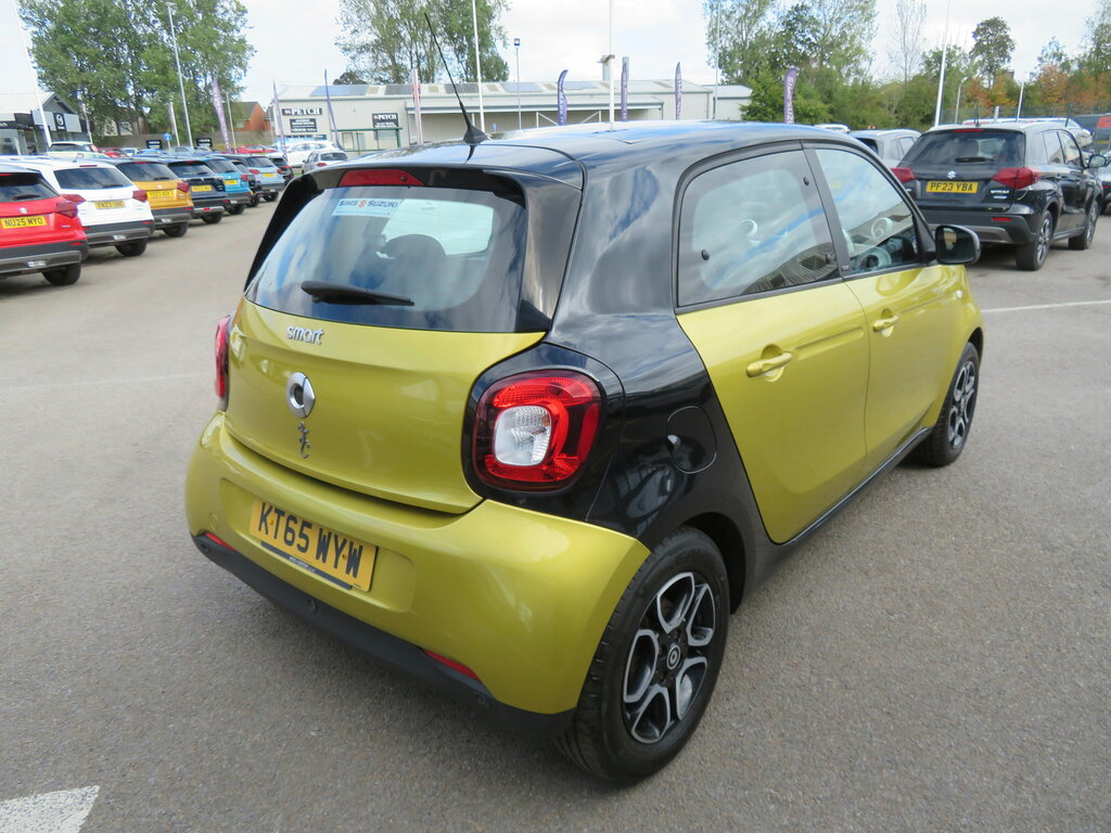 Smart Forfour 0.9T Prime Premium Hatchback E Yellow #6
