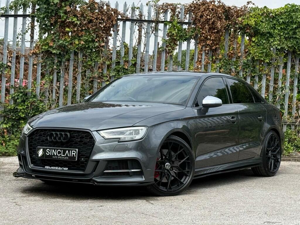 Audi S3 Saloon 2.0 Tfsi S Tronic Quattro Euro 6 Ss Grey #3