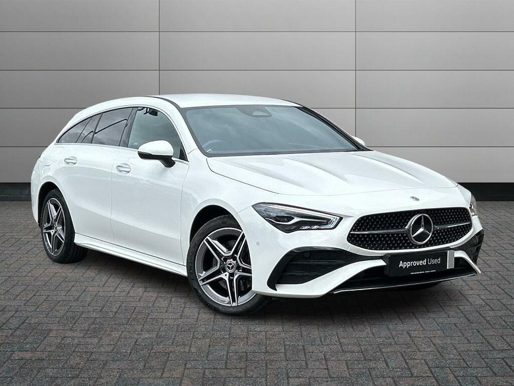 Mercedes-Benz CLA Class 1.3 Cla250e 15.6Kwh Amg Line Executive Shooting White