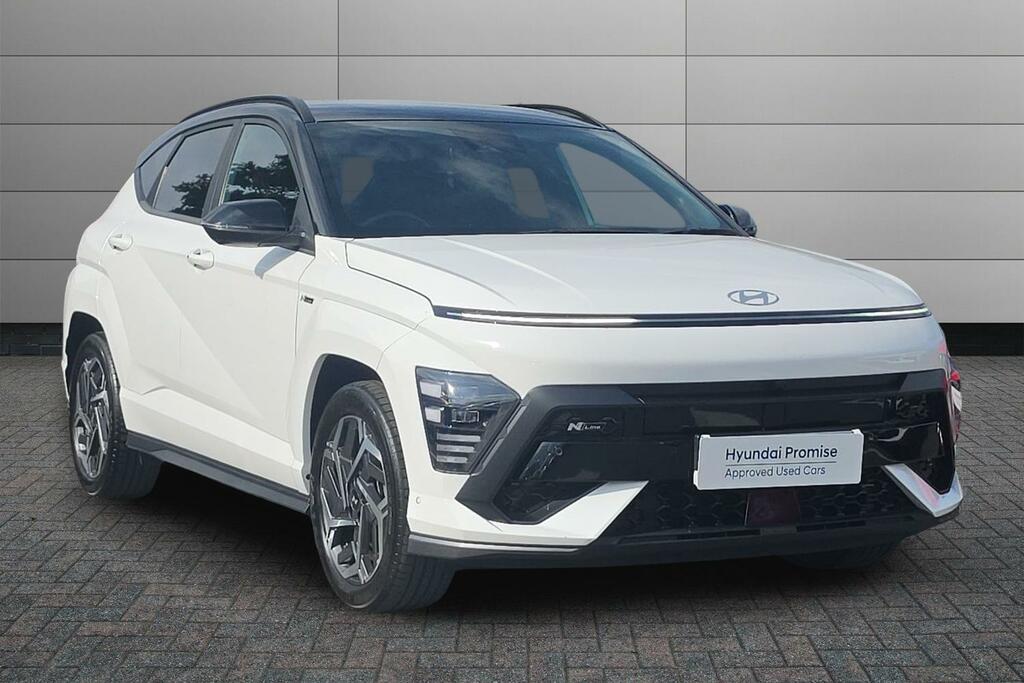 Hyundai Kona 1.6 H-gdi N Line S Dct Euro 6 Ss White