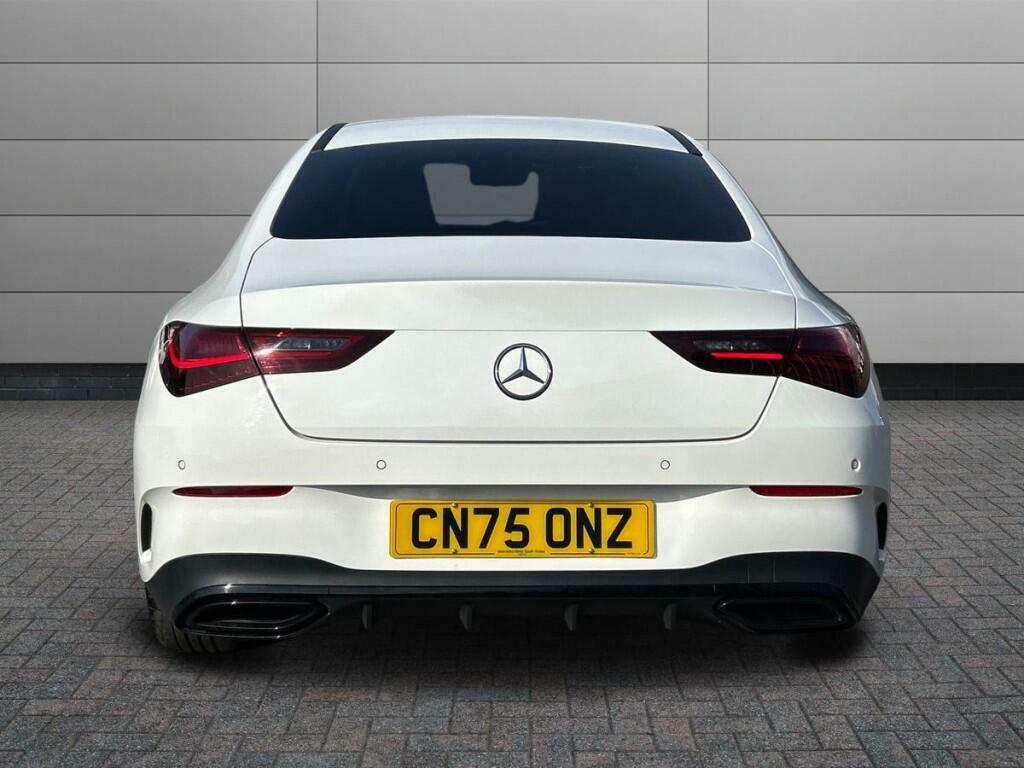 Mercedes-Benz CLA Class 1.3 Cla180h Mhev Amg Line Premium Coupe 7G-dct E White #6