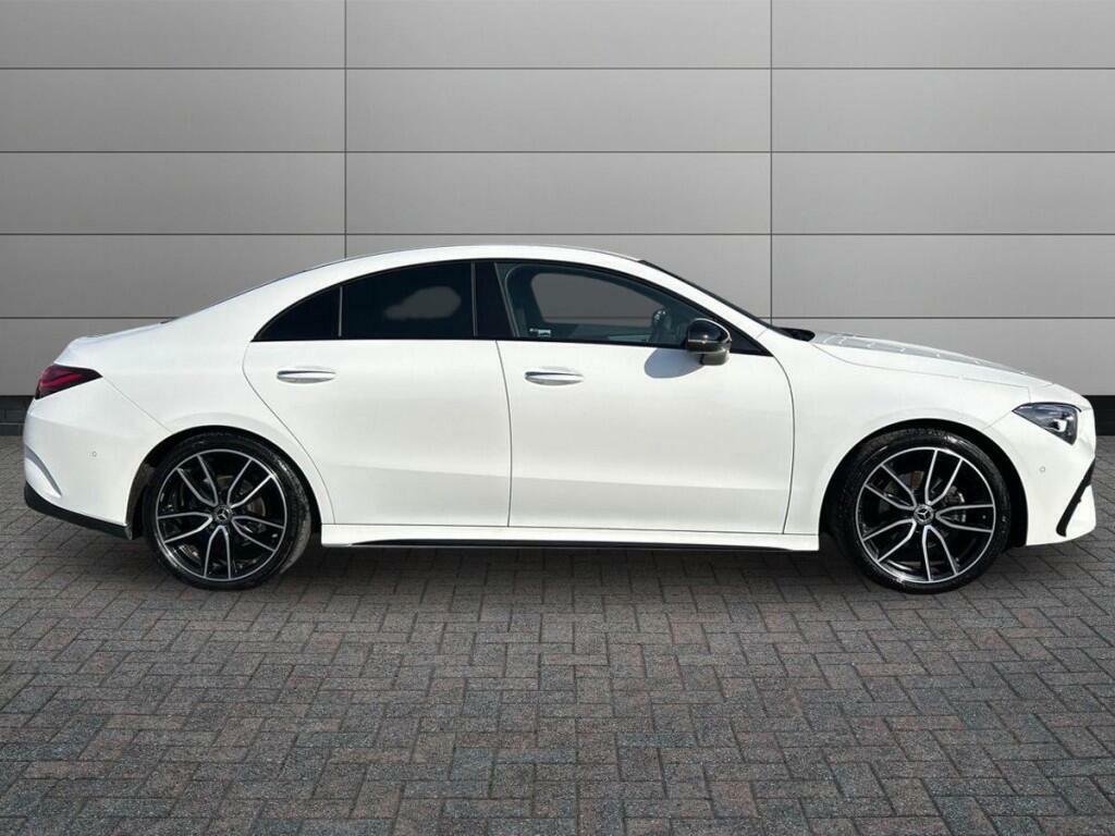 Mercedes-Benz CLA Class 1.3 Cla180h Mhev Amg Line Premium Coupe 7G-dct E White #5